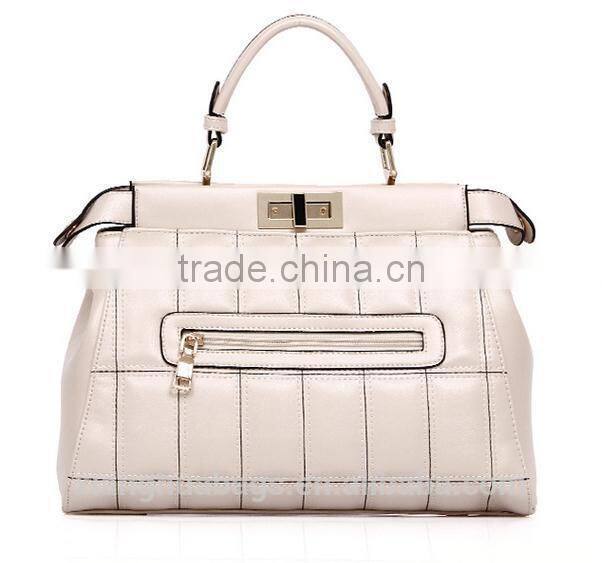 new model ladies leather shopping bag design
