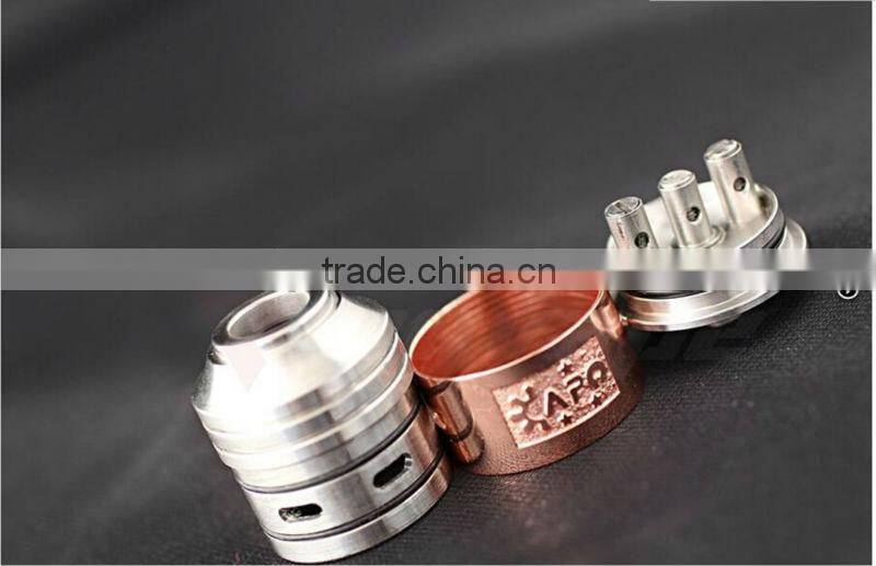 New arrival rebuildable zenith v2 atomizer/ unique design 26650 panzer mod /APO atomizer clone