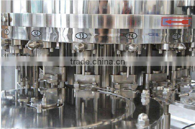 glass bottle monoblock sparkling wine filling machine