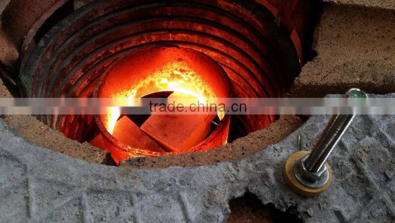 1ton melting metal electric furnace for steel , cast iron melting