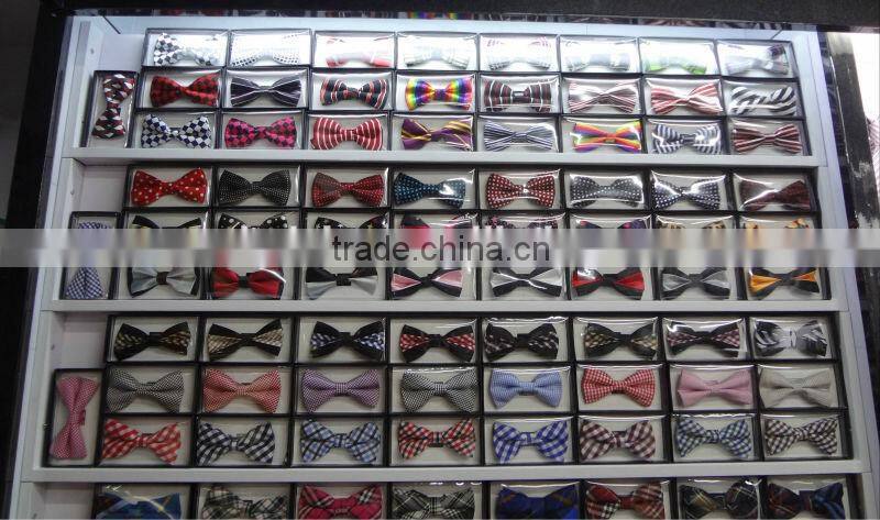 New Fashion Polyester Jacquard Cartoon Printed Baby Bowtie