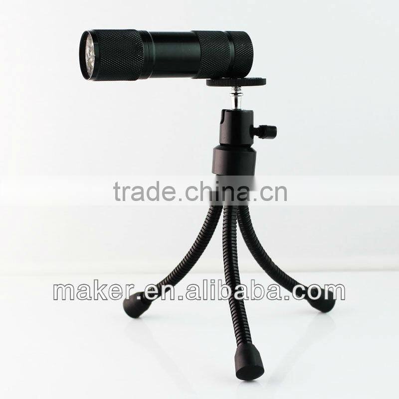 NMF 1017 9 LED Tripod Flashlight Fish Light Work Light