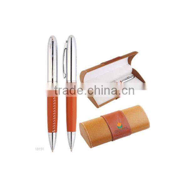 leather pen set
