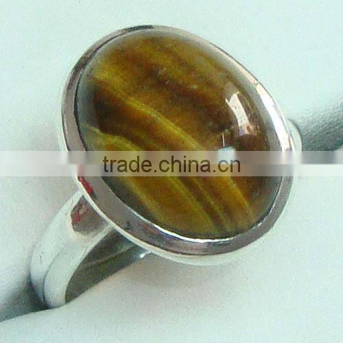 Indian sterling silver semi precious gemstone rings jewellery