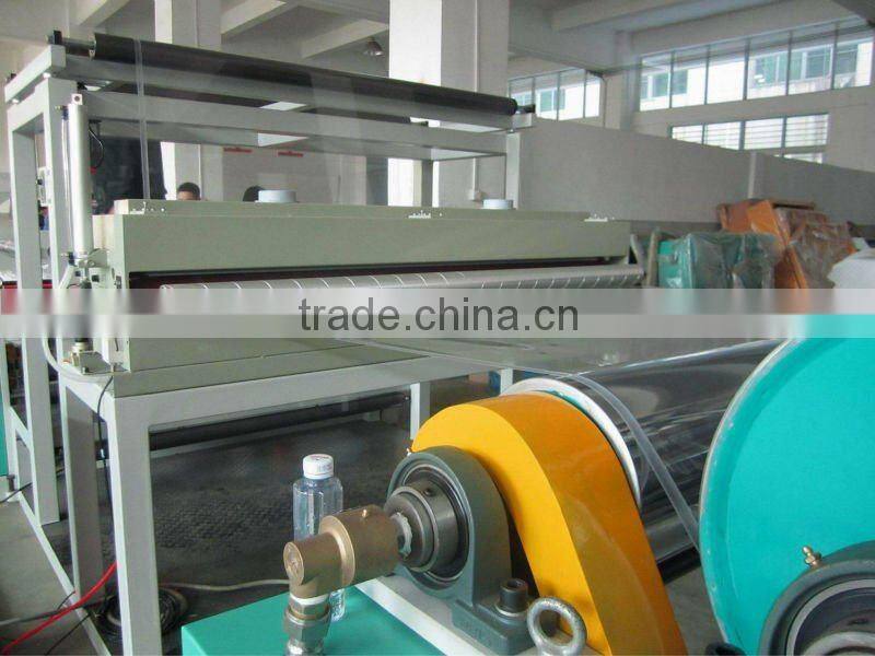 hot melt plastic extruding coating machine