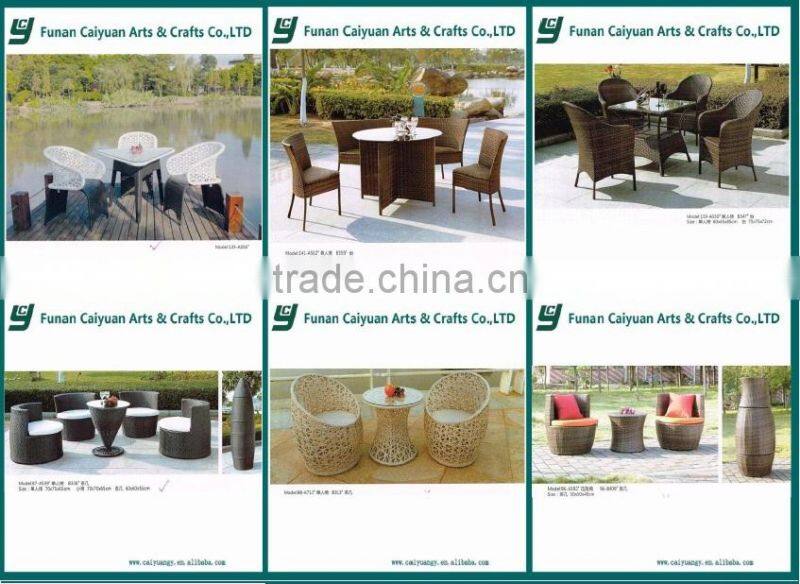 waterproof PE rattan garden sets outdoor sofa