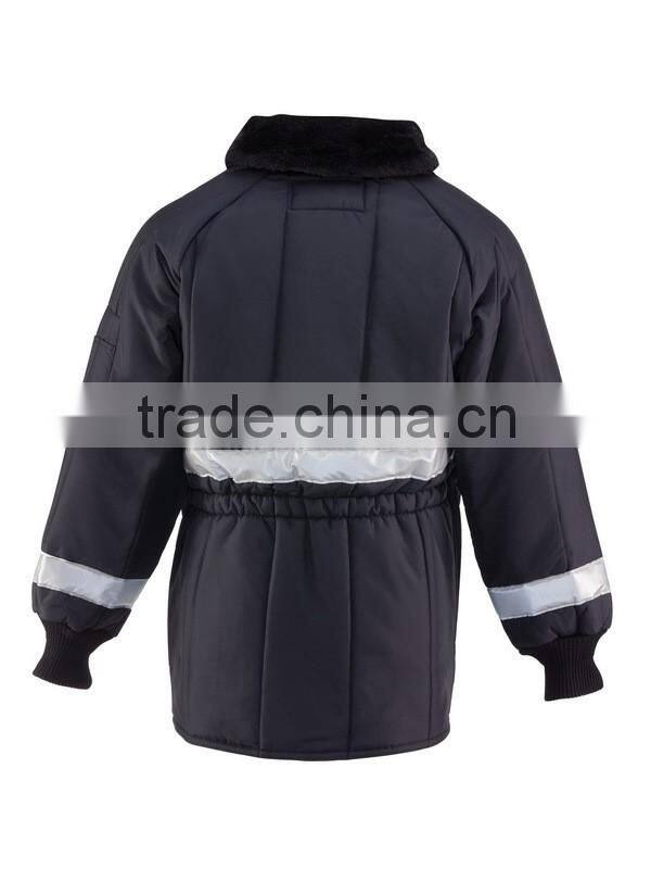 traffic winter reflective safety work jacket work uniform