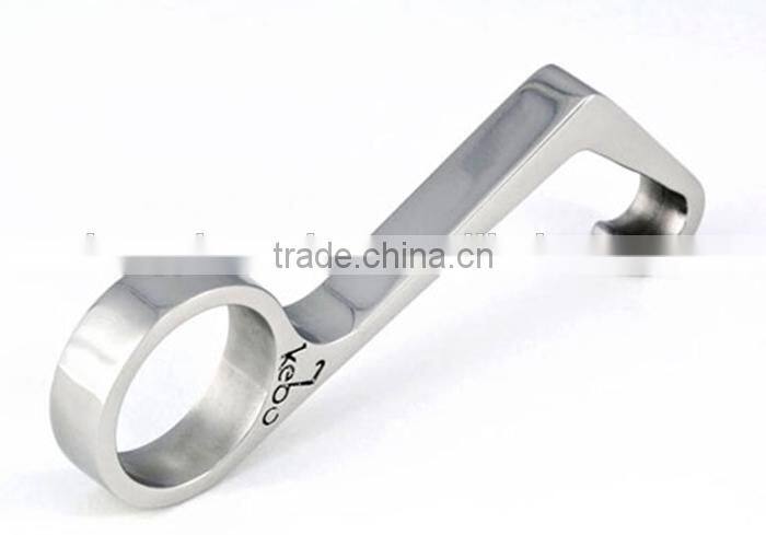 Custom metal wine bottle opener and beer bottle opener