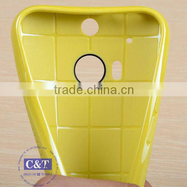 C&T Lovely Multihole Dots Gel TPU Case Cover Skin Shield for HTC ONE M8
