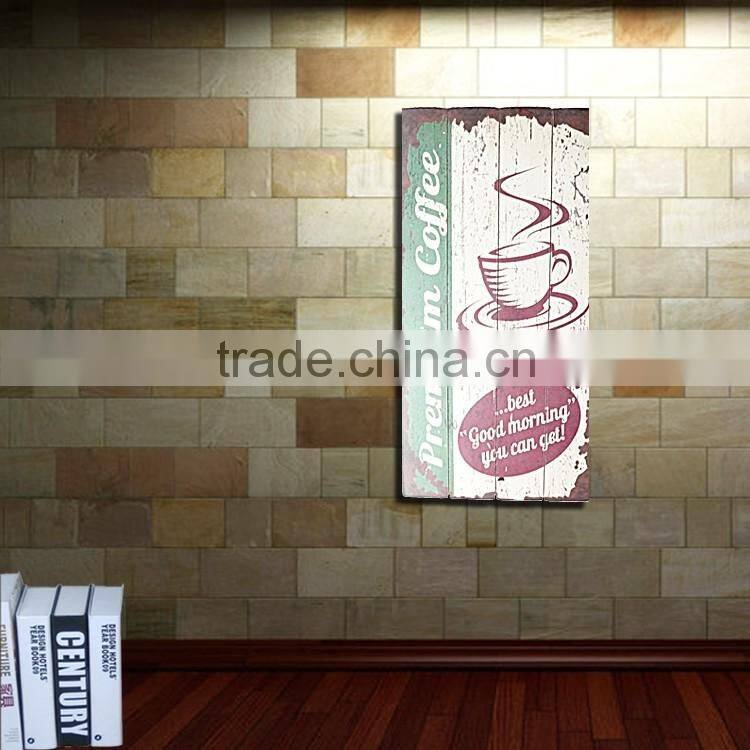 Wooden Vintage Wall Painting Hanging Decoration