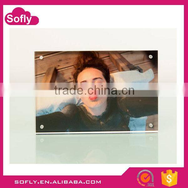 Lucite Picture Frames, Magnetic Photo Frame, Acrylic Display Rack