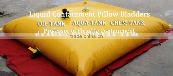 PVC Flexible Collapsible Bulk Lquid Storage Pillow Tanks Bladders