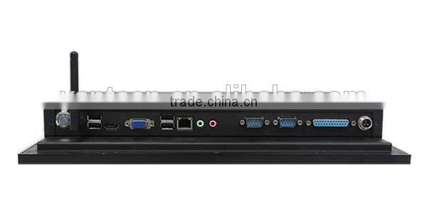 IP65 Front screen 15inch embedded panel pc, industrial panel pc