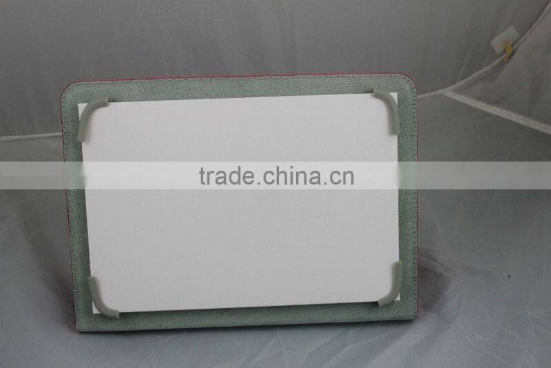 2015 hot sale genuine leather tablet phone case PU cheap tablet phone cover
