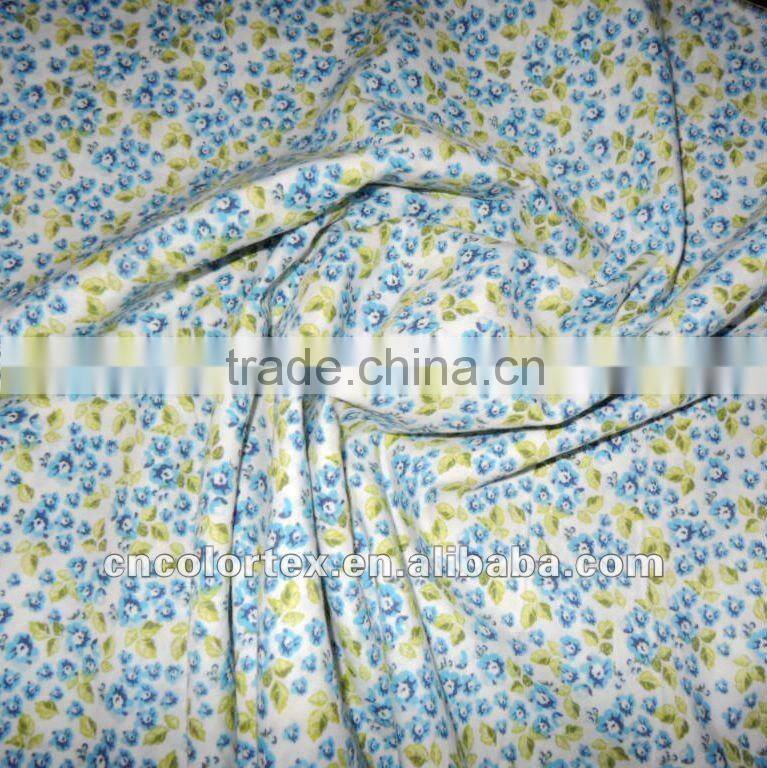 100%Cotton Flower Printed Fashion Fabric