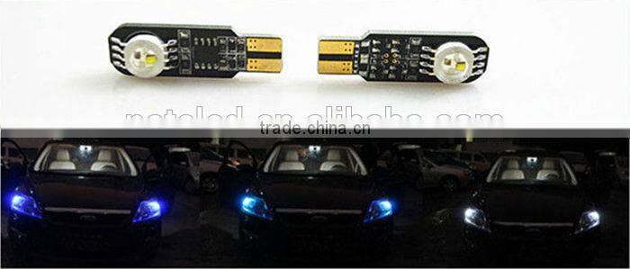 Multi-Color Strobe Lights T10 LED flash RGB Interior Lights Dashboard Lamps