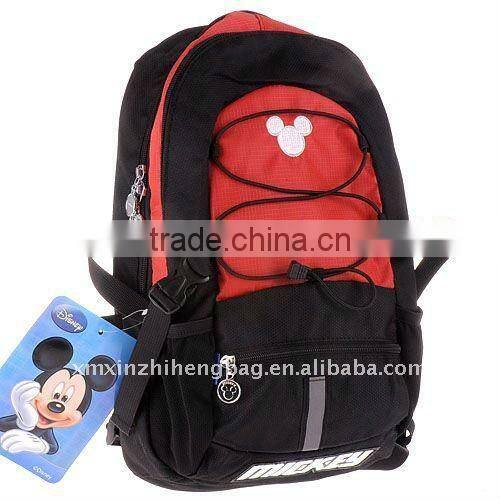420D Polyester Mickey Mouse School bag Backpack For Girls