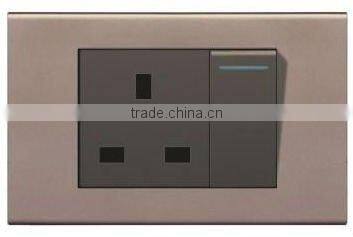 perfect 1 gang 1way/2way switch and 1 gang universal socket