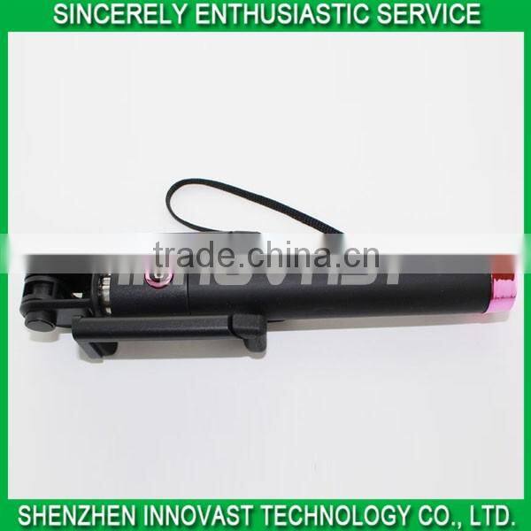 Portable Built-in Bluetooth Selfie Stick,Foldable Selfie Monopod,Wireless Remote