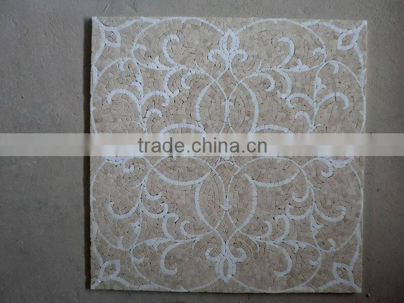 mosaic flower patterns