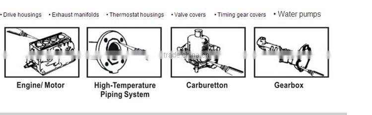 Engine motor usage fine oil resistance Lubricant gray RTV silicone gasket maker silicone sealant