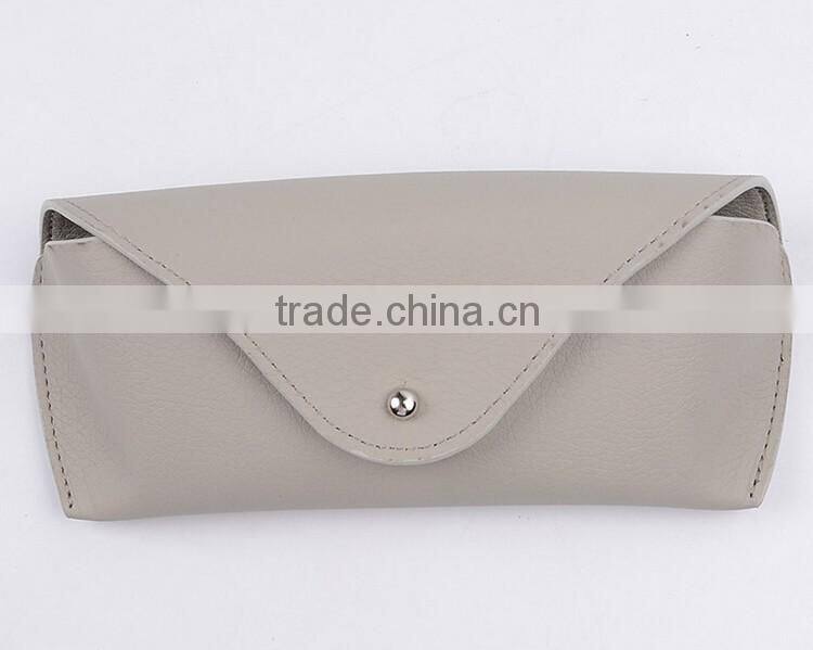 milk white reading glasses pouch with special design