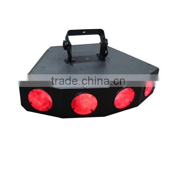 4 heads RGB DMX Led disco light