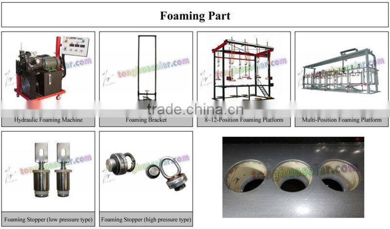 vacuum tube solar water heater inner tank production line