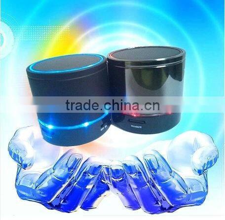 Best portable S08 bluetooth speaker system , mini bluetooth speaker with fm radio and led light