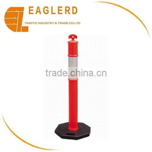 950mm road safety reflective sign post