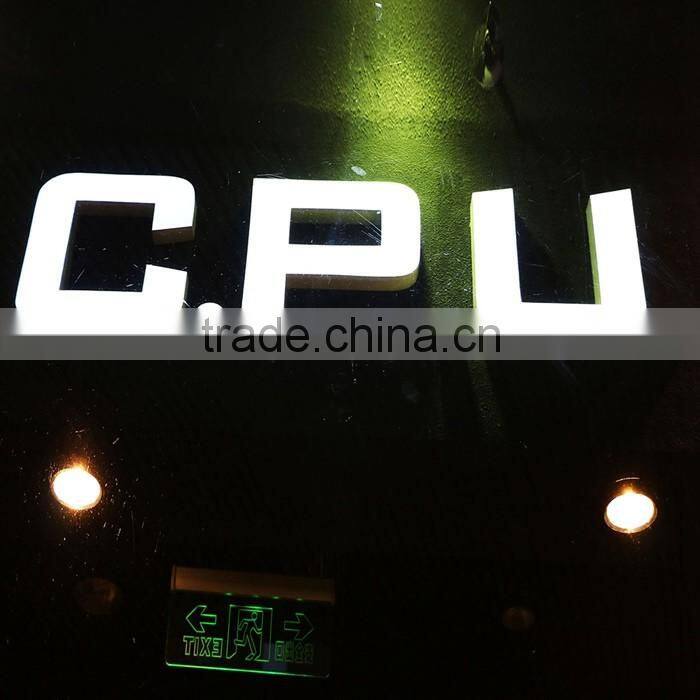 different styles cheap 3d lighted sign letters