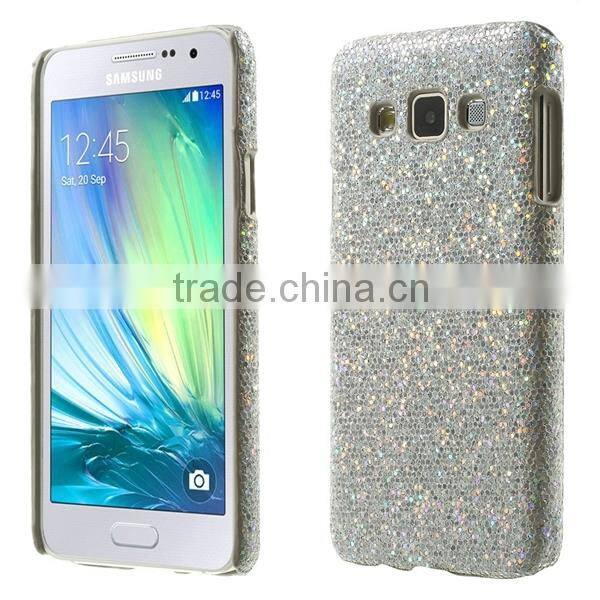 Glittery Plastic hard case for samsung galaxy A3, paypal accepted