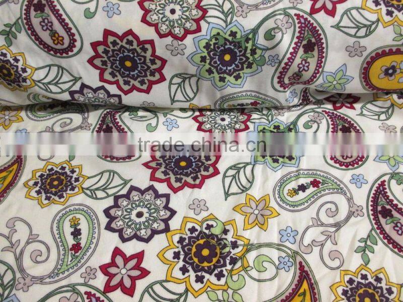 china manufacturer make to order cheap 30*68 plain woven 100% viscose fabric, printed viscose fabric for apparel