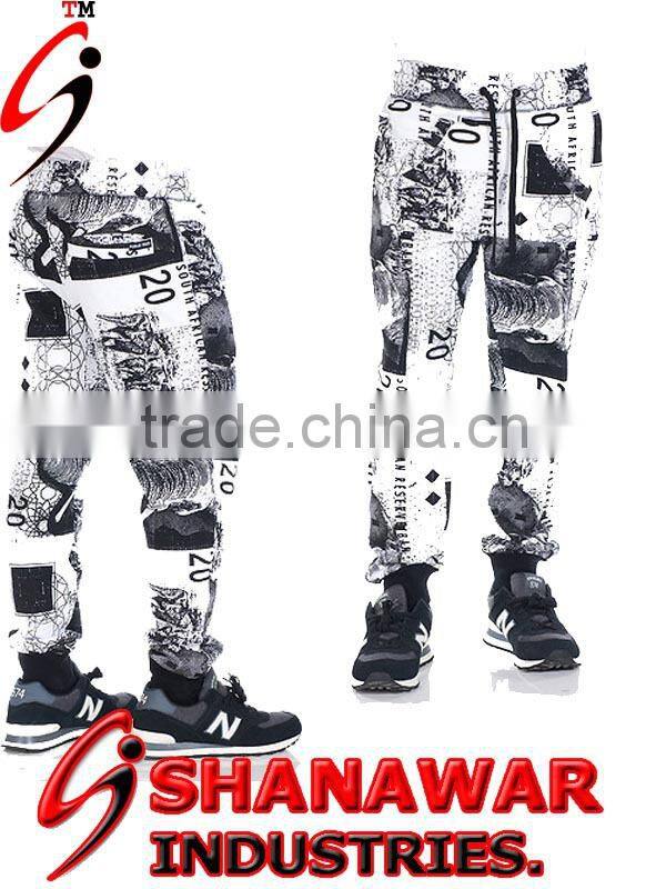 knee design sweat pant