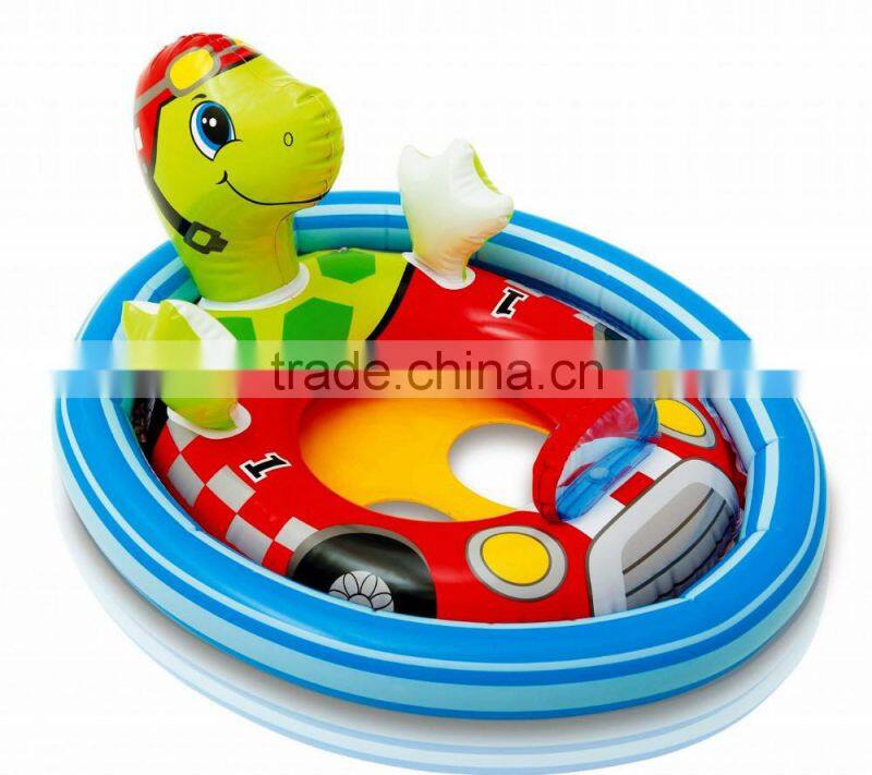 Inflatable See Me Sit Pool Ride for Age 3-5 /Type Animals Inflatable Ring/Inflatable Ring Supplier