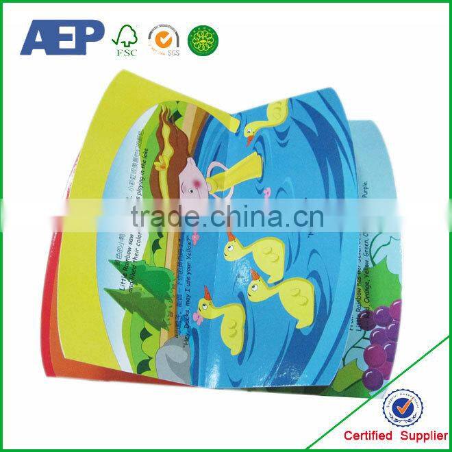 New design high quality cheap price cmyk printing customized child book printing with short delivery time