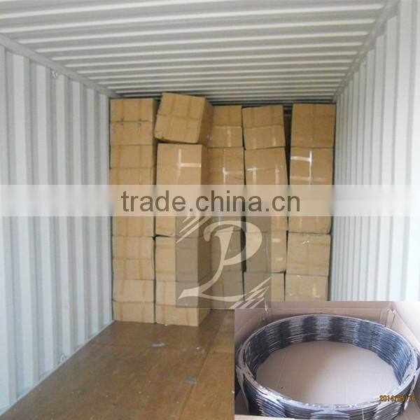 Galvalume concertina for keeping security