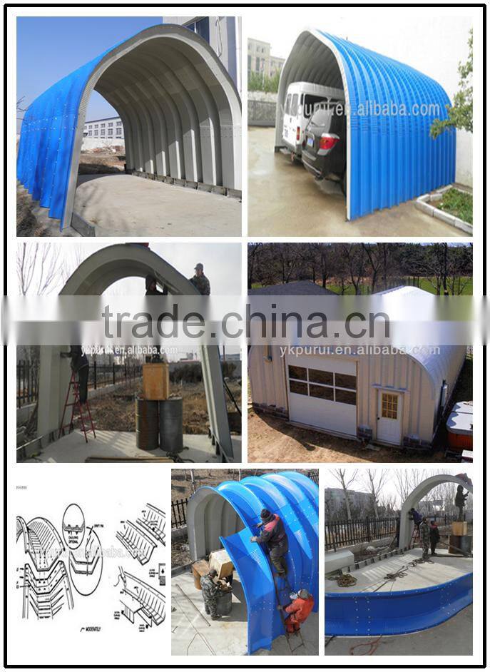 Screw Joint Suitable Span Type Arch Roof Steel Sheet Roll Forming Machine