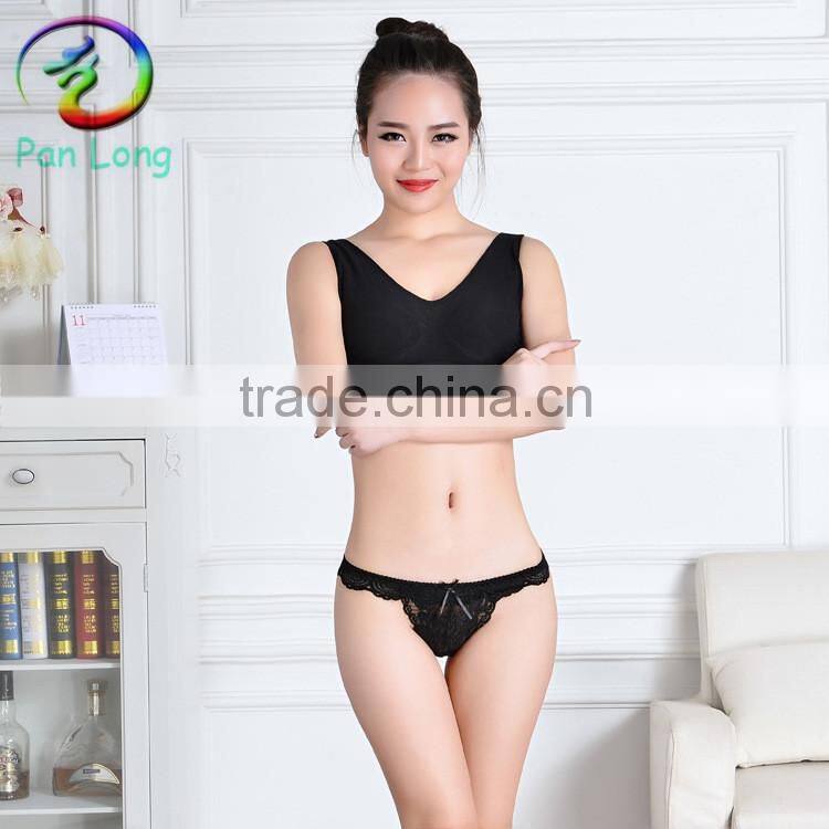 2015 sexy thong Women lace v-string tanga for young girls