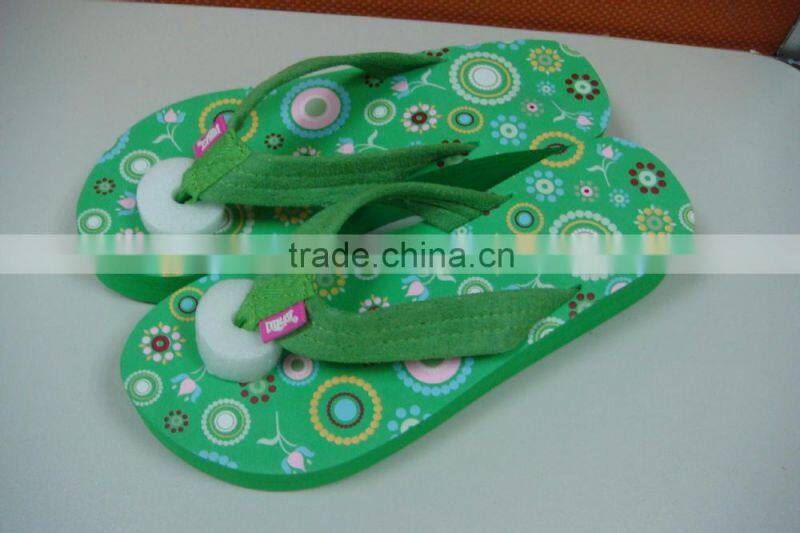 latest ladies fashion beach summer wedge heel slippers