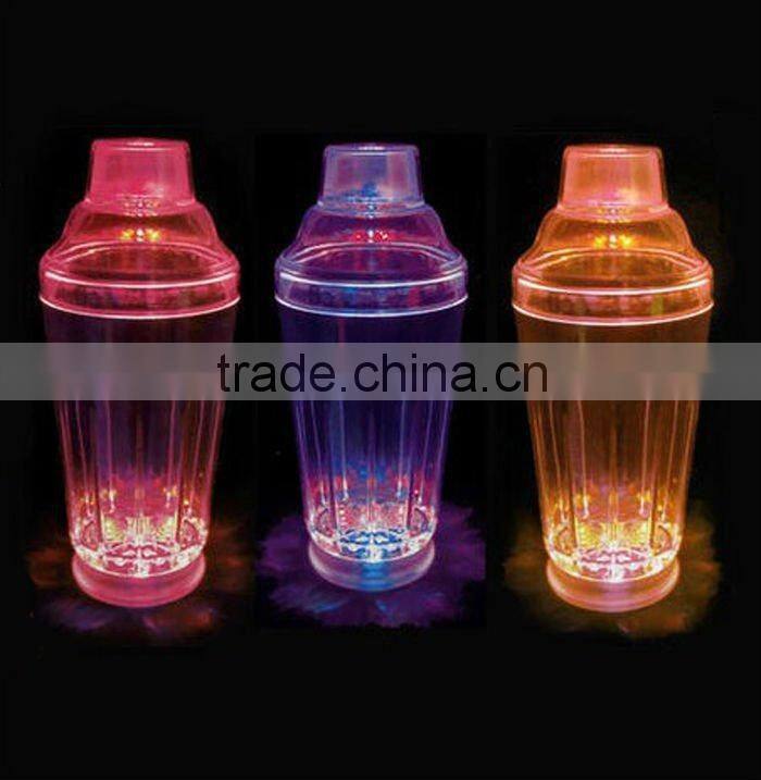 fashion design 300ml christmas decoration led wine shaker