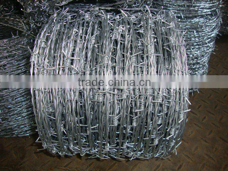 Galvanized barbed wire/barbed wire