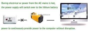 newest 500W portable solar power inverter and controller all in one for lantern,tv,mobile phone etc