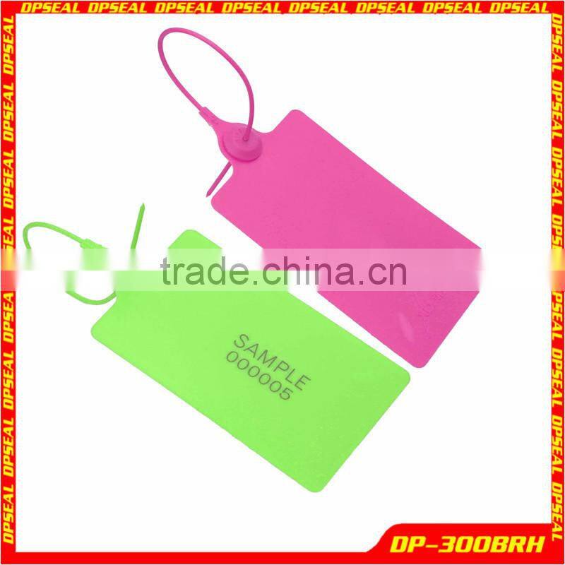 hot sale Big flag plastic seurity seal for logistic company and cargos DP- 300BRH