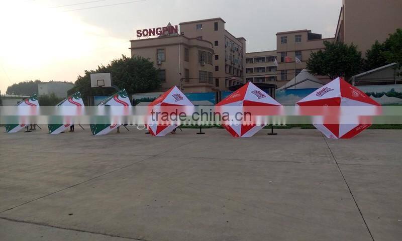custom logo printing outdoor promotion patio umbrella