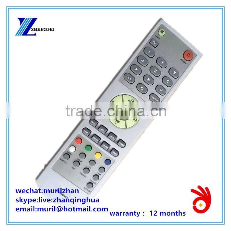 ZF White 41 Keys VOX ELECTRONICS TV Remote Control with 2*AAA 1.5V Battery