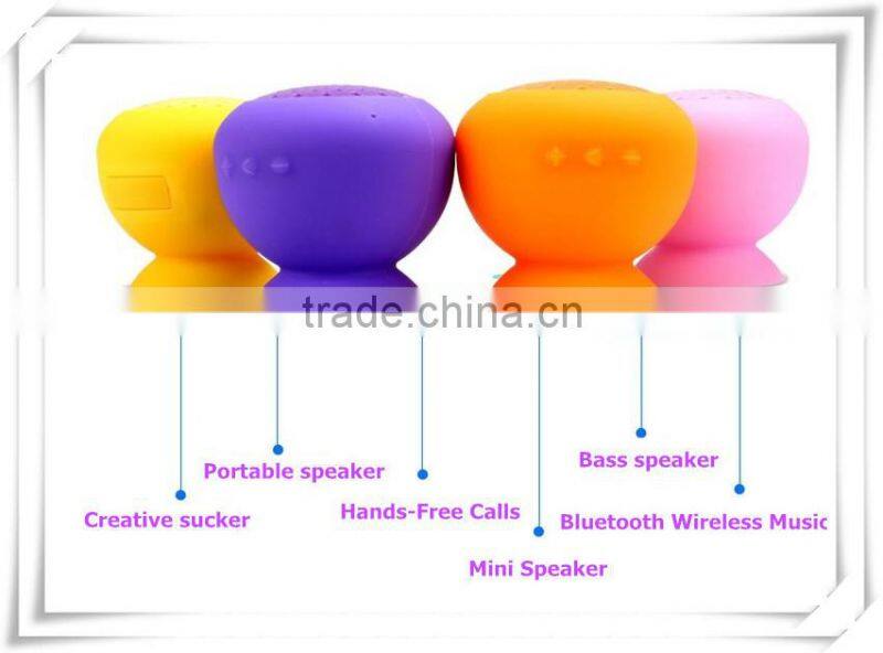 Mini naiad bluetooth wireless speaker with usb charger and FM Radio