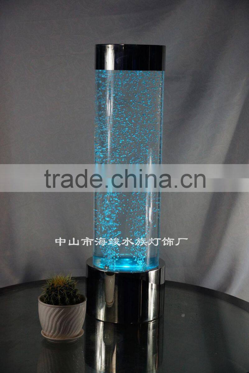 Led decoration water bubble table top column Aquaextreme