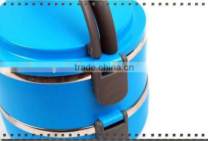 2012 Brand New Stainless Steel Food Container,1.4/2.1/2.8L