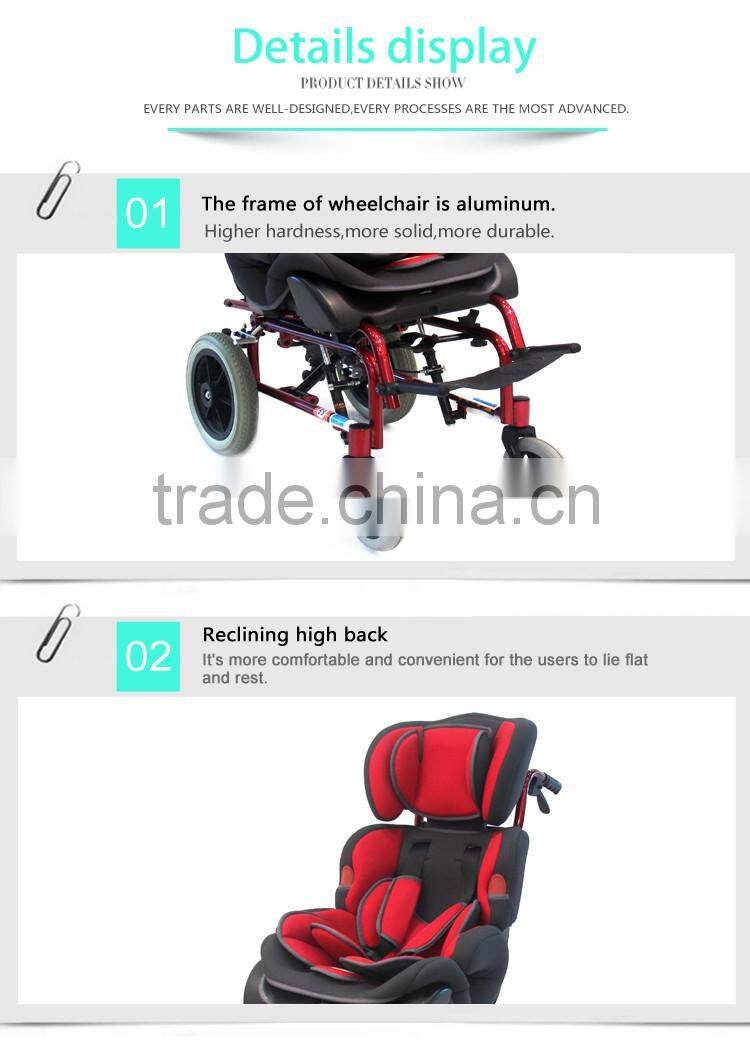 TOPMEDI foldable baby car seat Wheelchairs for Cerebral palsy children